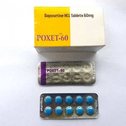 Дапокситин – Generic Dapoxetine (Poxet-60)